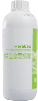 Мегабак - концентрат для дезинфекции, 1 литр Мегабак - концентрат для дезинфекции, 1 литр